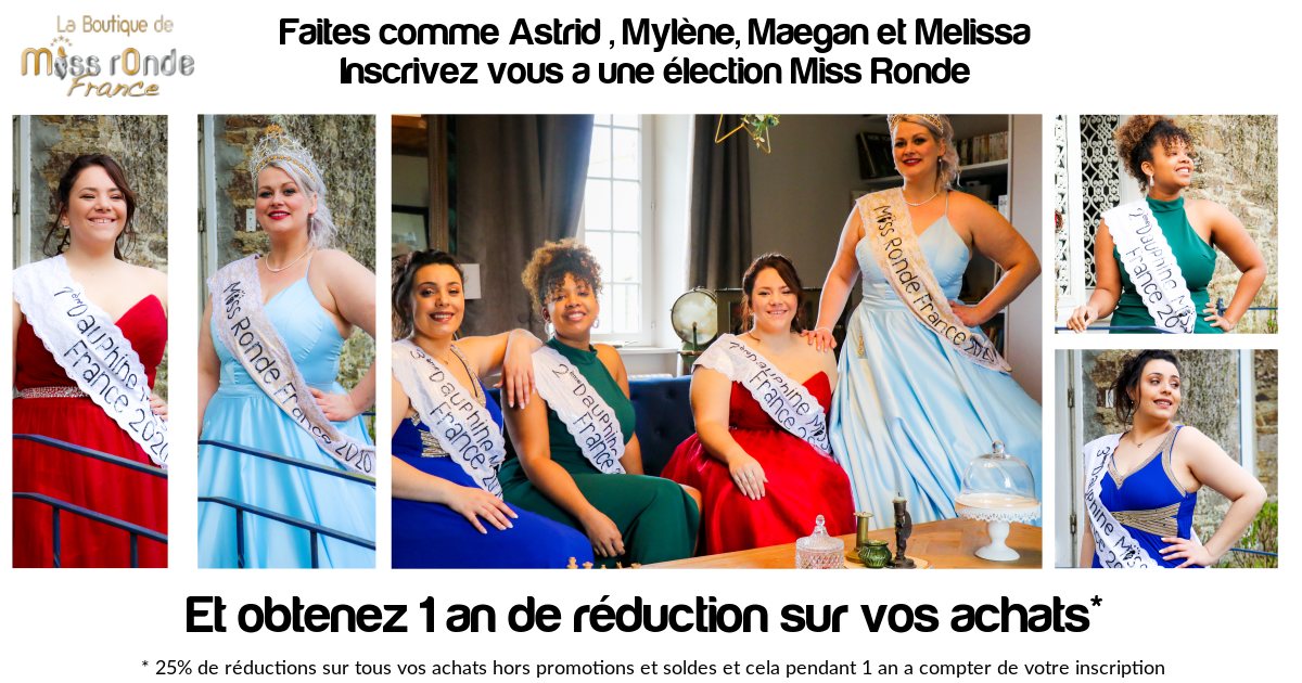 Inscrivez vous � Miss Ronde de Votre r�gion